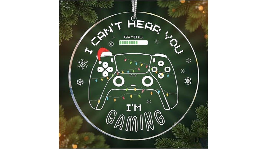 gaming christmas ornament collection