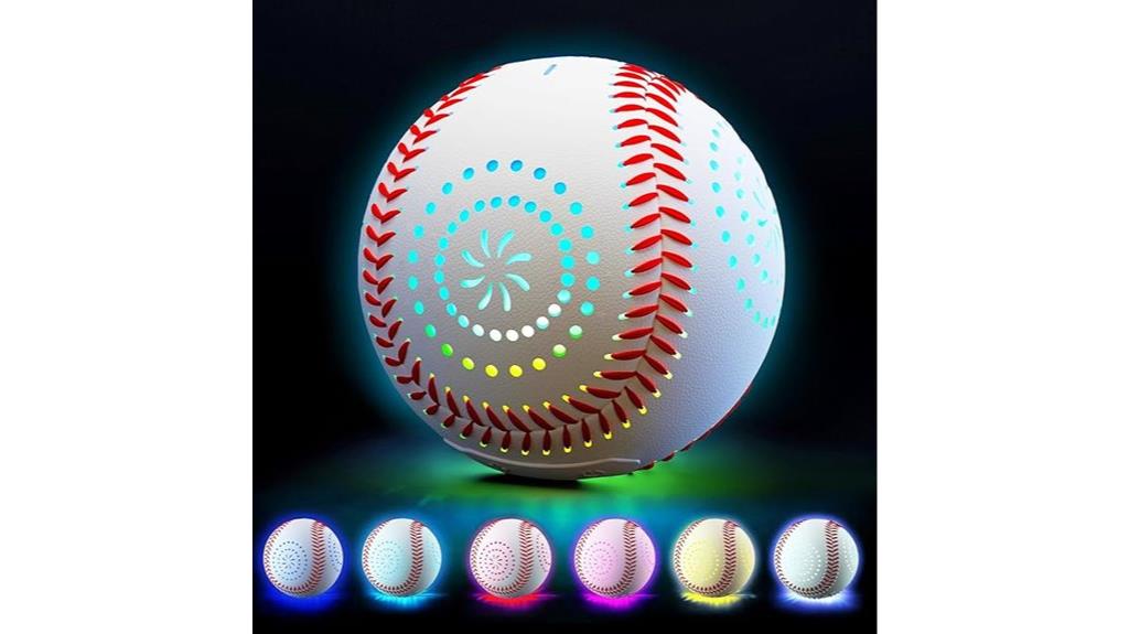 glow in the dark led baseballs