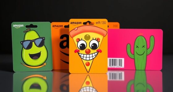 humorous amazon gift card designs