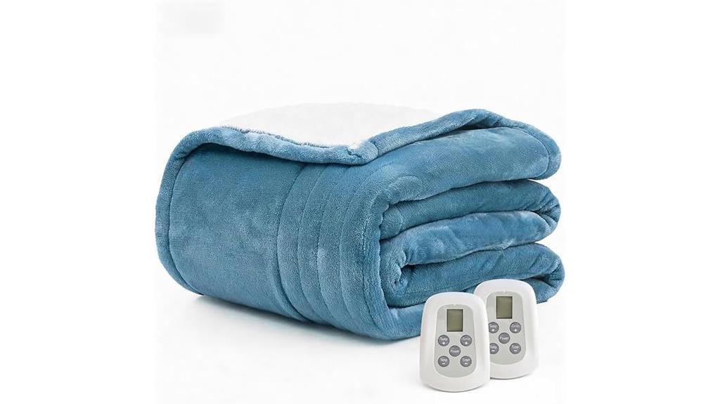 king size dual controls blanket