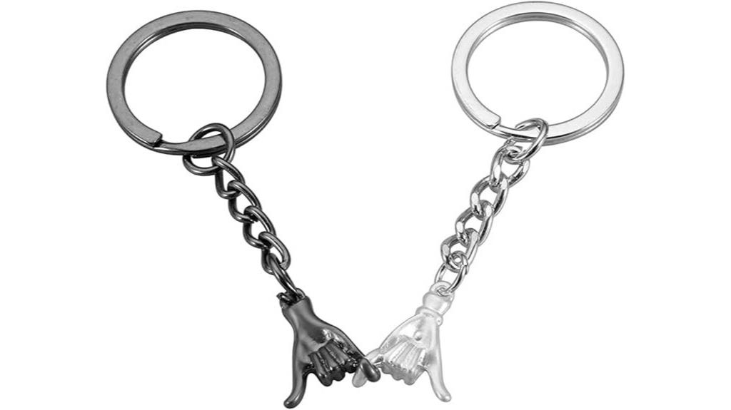 matching love keychains gift