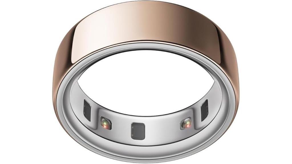 oura rose gold ring