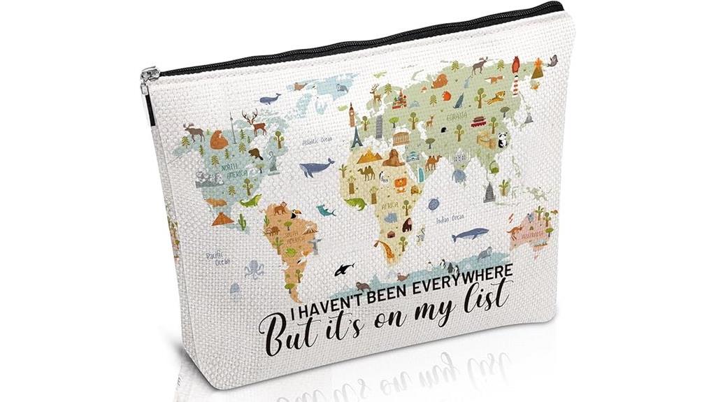 portable cosmetic travel bag