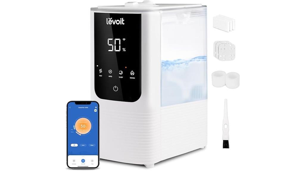 smart 4 5l bedroom humidifier
