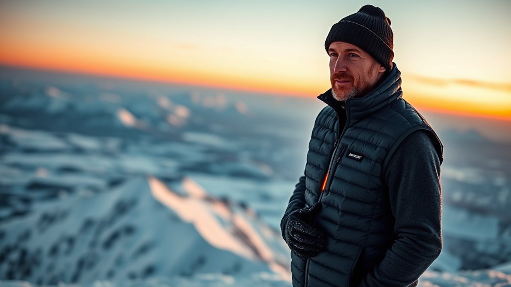 top men s heated vests