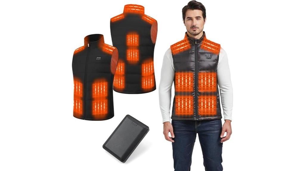 wireless heated clothing vest