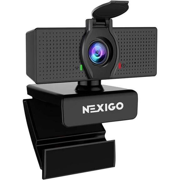 NexiGo N60 1080P Webcam with Microphone and Cover