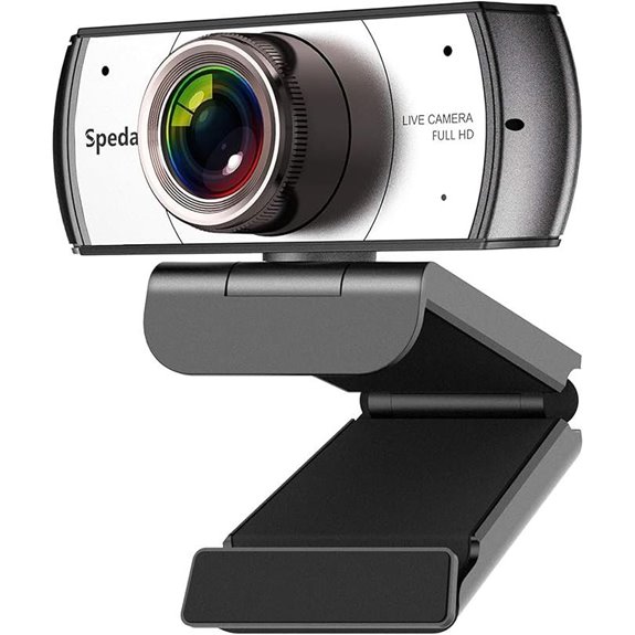 Wide Angle Webcam 120° Full HD 1080P with Microphone