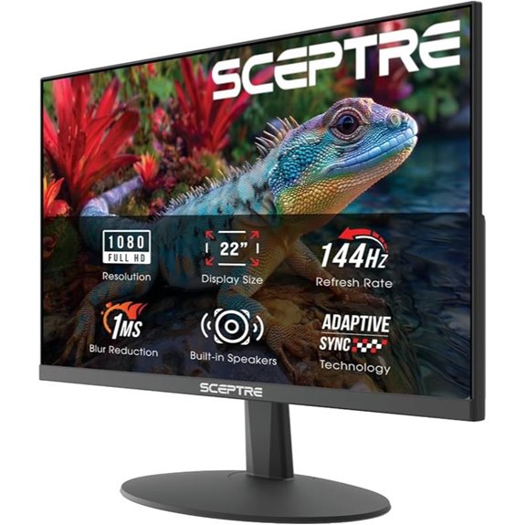 Sceptre 22-inch Gaming Monitor 144Hz HDMI Speakers