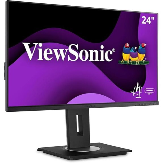 ViewSonic 24 1080p Monitor with USB-C and Ethernet