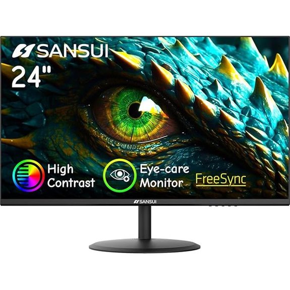 SANSUI 24 Eye Care Monitor with HDMI/VGA