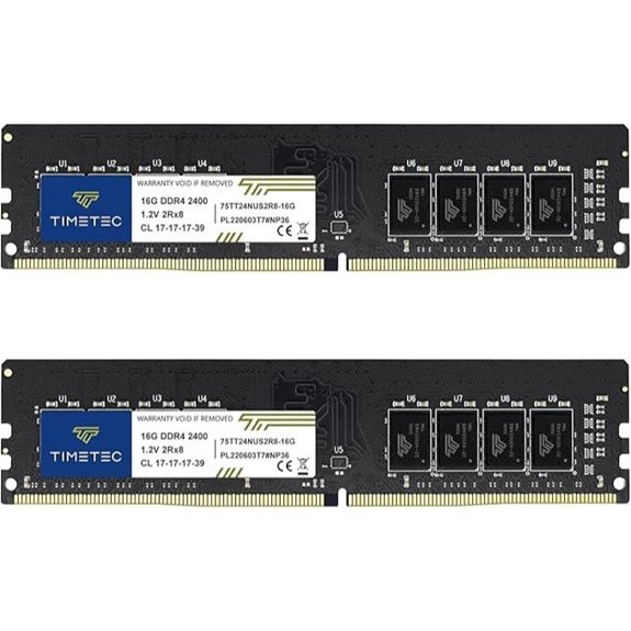 Timetec 32GB DDR4 Desktop RAM Kit (2x16GB)