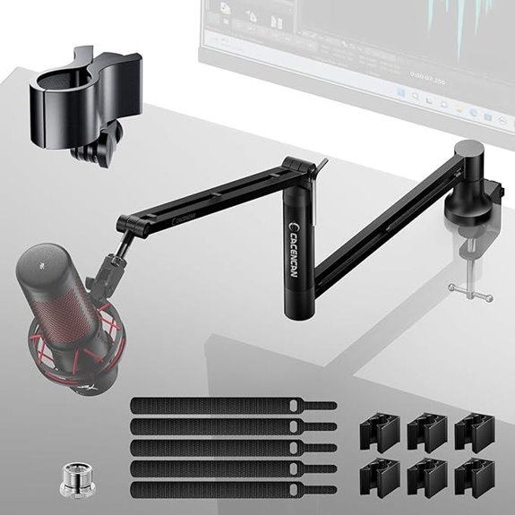 M05 360° Rotatable Microphone Boom Arm