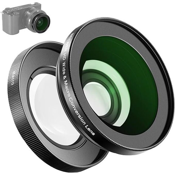 NEEWER 40.5mm Wide Angle & Macro Lens for Sony