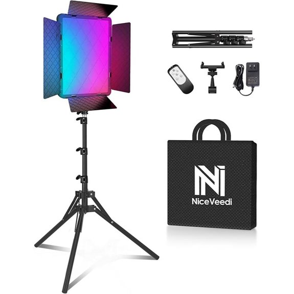 NiceVeedi 40W RGB Studio Light with Effects and Remote