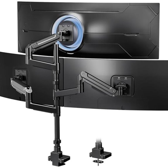 Triple Monitor Mount for 49-inch Screens