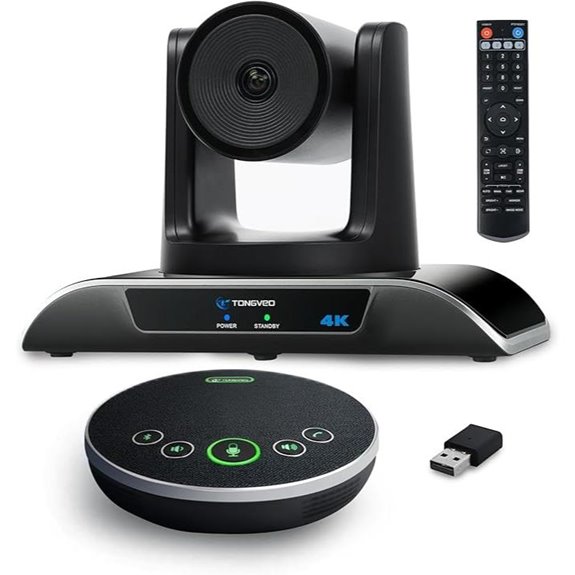 TONGVEO 4K AI Auto-Tracking Conference Camera System