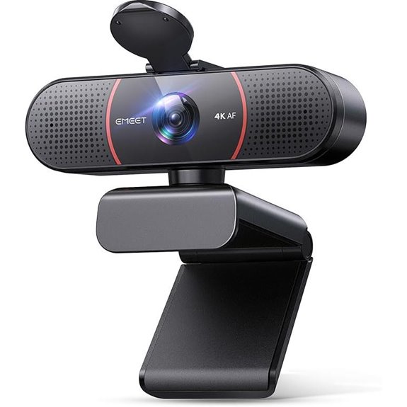 EMEET C960 4K Webcam with Noise-Canceling Mics