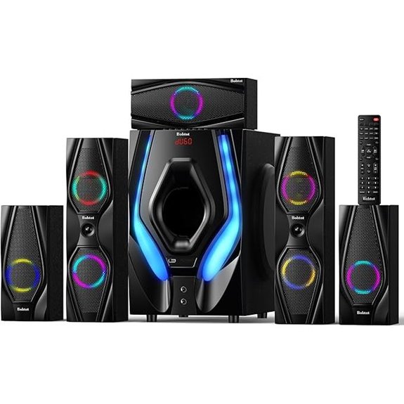 Bobtot 5.1/2.1 Channel Home Theater System