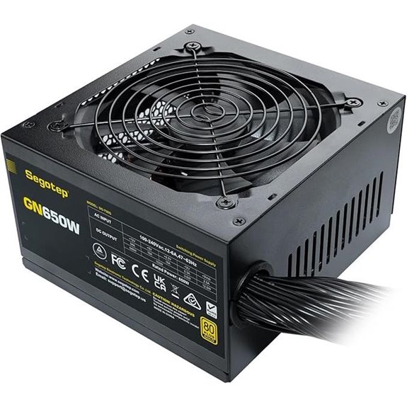 Segotep 650W 80 Plus Gold Gaming Power Supply