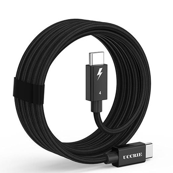 Thunderbolt 4 Cable 6.6FT with 8K/4K Support