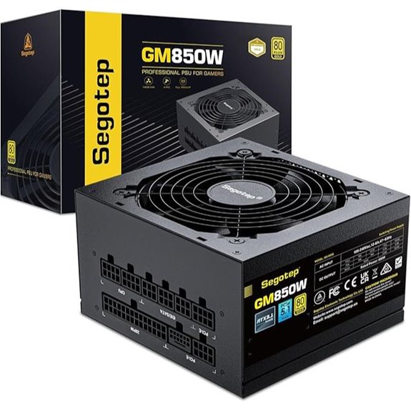 Segotep GM850 850W Modular Gold Power Supply