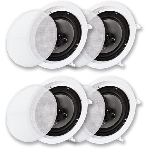 Acoustic Audio 8 Ceiling Speakers (2-Pack)