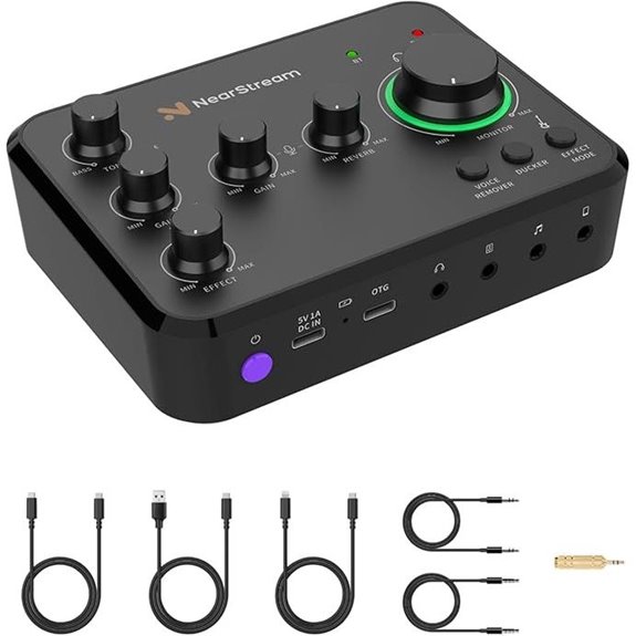 NearStream 8-Channel Audio Interface for Streaming and Recording