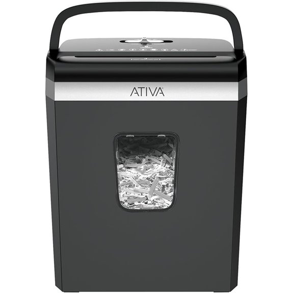 Ativa® 8-Sheet Cross-Cut Shredder A08CC23