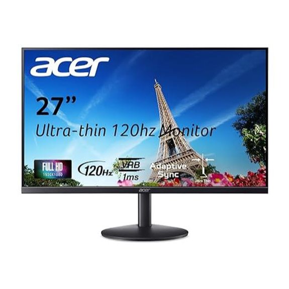 Acer 27 IPS Full HD Gaming & Office Monitor
