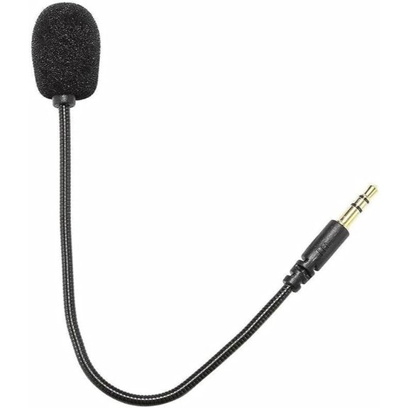 Adjustable 3.5mm Gaming Microphone for Headsets
