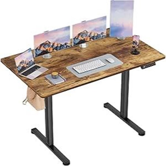Furmax Electric Standing Desk 48x24 Adjustable Memory