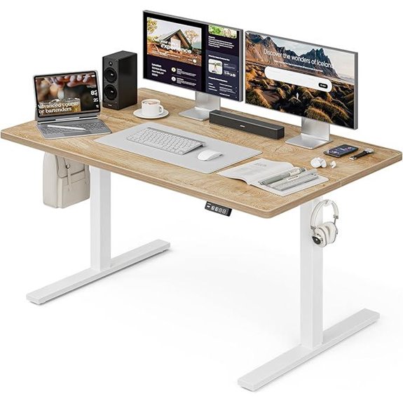 Grandder 55x32 Height Adjustable Sit-Stand Desk
