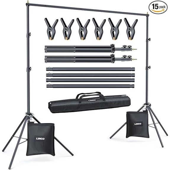 adjustable backdrop kit