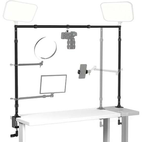 EMART Adjustable Camera Mount with Phone Holder