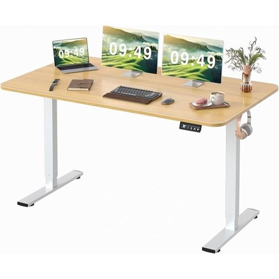 Furmax Adjustable Standing Desk 55x24 with Memory