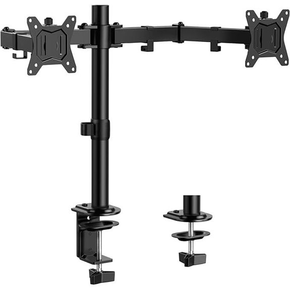ErGear Dual Monitor Stand with Adjustable Arms