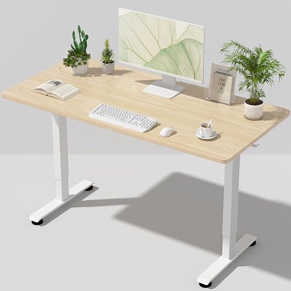 Veken 55-Inch Electric Standing Desk with Memory
