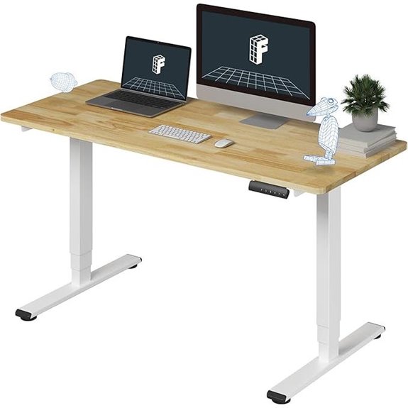 FlexiSpot E6 Electric Standing Desk with Memory Presets