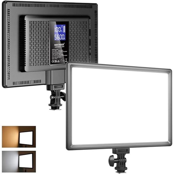 NEEWER 192 LED Bi-Color Video Light with Battery