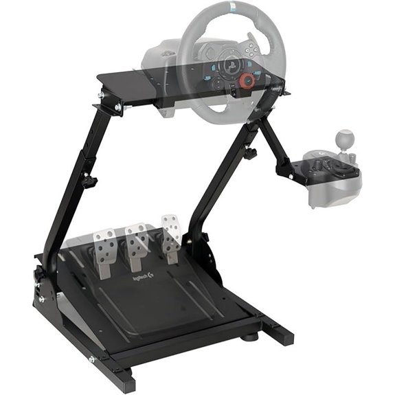 Adjustable Racing Wheel Stand for Logitech G Series