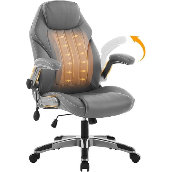 Ergonomic Office Desk Chair with Adjustable Lumbar