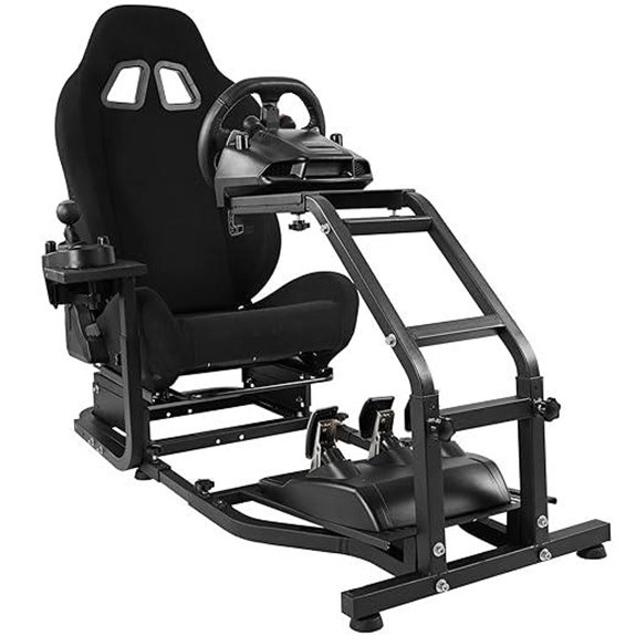 Dardoo G29 Racing Simulator Cockpit with Adjustable Seat