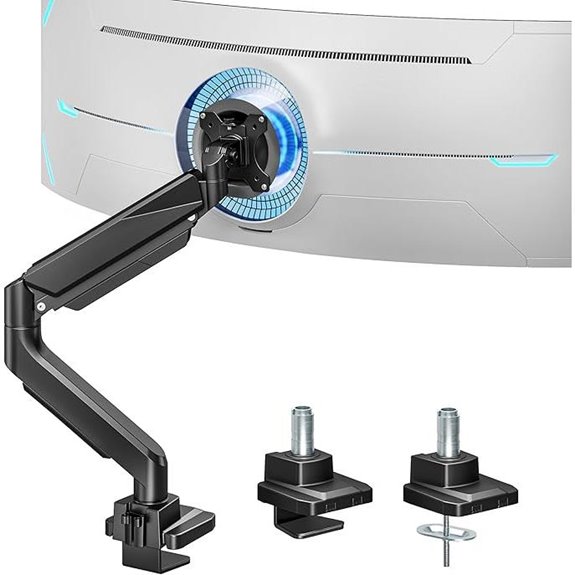 ARES WING Ultrawide Monitor Arm for 13-49 Screens