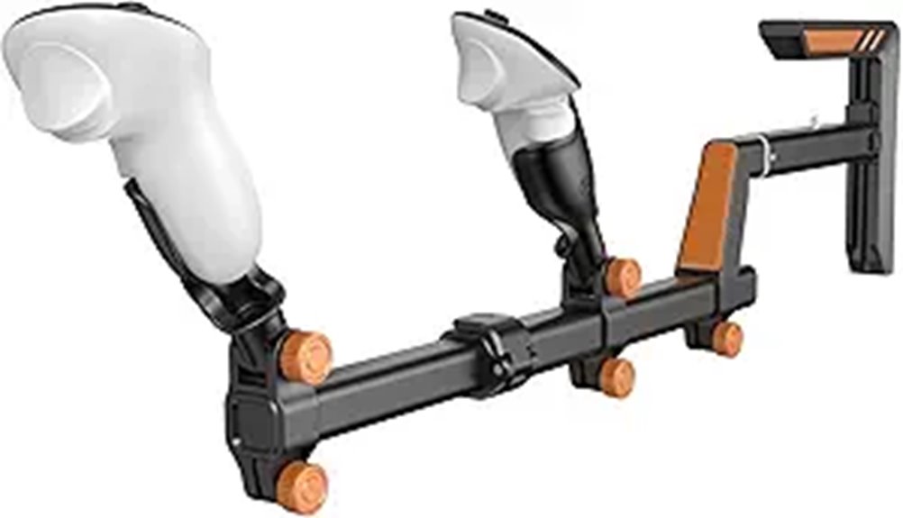 VR Gun Stock for Meta Quest 3 & 2 | Adjustable FPS Rifle Accessory