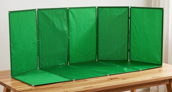 affordable compact green screens