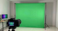 affordable home studio green screen