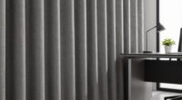 affordable office soundproof curtains