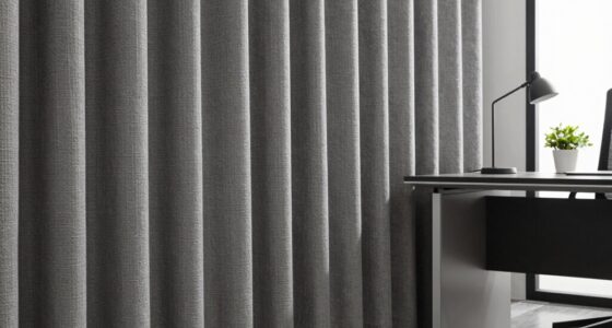 affordable office soundproof curtains