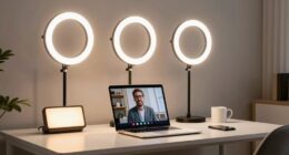 affordable office video lighting